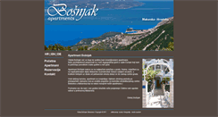 Desktop Screenshot of apartmani-bosnjak.com